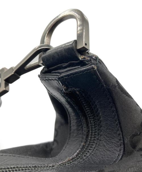 GUCCI（グッチ）GUCCI (グッチ) バンブーハンドルハンドバッグ ブラックの古着・服飾アイテム