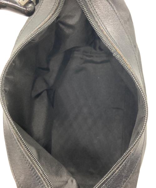 GUCCI（グッチ）GUCCI (グッチ) バンブーハンドルハンドバッグ ブラックの古着・服飾アイテム