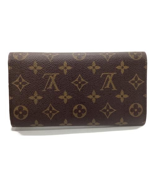 LOUIS VUITTON（ルイ ヴィトン）LOUIS VUITTON (ルイ ヴィトン) モノグラム ポルト トレゾールインターナショナル 長財布 3つ折り ブラウンの古着・服飾アイテム