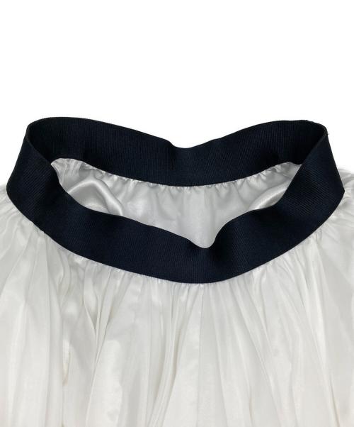 Loulou Willoughby（ルルウィルビー）Loulou Willoughby (ルルウィルビー) サーキュラープリーツスカート ホワイト サイズ:Sの古着・服飾アイテム