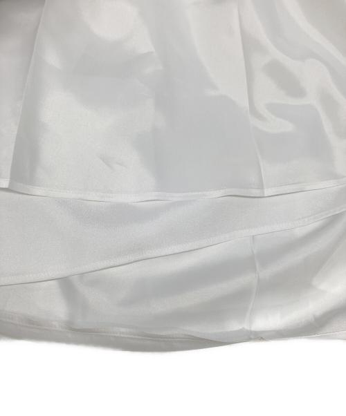 Loulou Willoughby（ルルウィルビー）Loulou Willoughby (ルルウィルビー) サーキュラープリーツスカート ホワイト サイズ:Sの古着・服飾アイテム