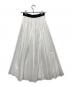 Loulou Willoughby (ルルウィルビー) サーキュラープリーツスカート ホワイト サイズ:S：8000円