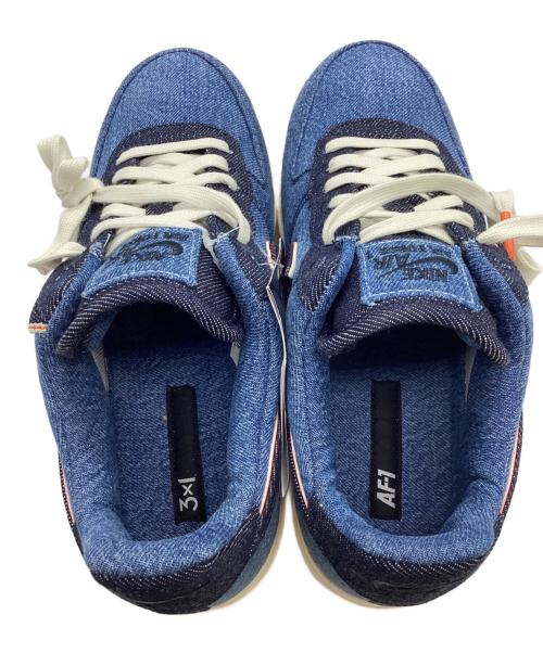 NIKE（ナイキ）NIKE (ナイキ) 3×1 (スリーバイワン) AIR FORCE 1 '07 PRM エアフォースワン インディゴ サイズ:26.5の古着・服飾アイテム