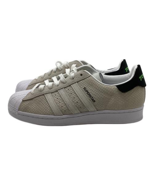 adidas（アディダス）adidas (アディダス) SUPERSTAR Snakeskin / スーパースター スネークスキン ベージュ サイズ:26.5cmの古着・服飾アイテム
