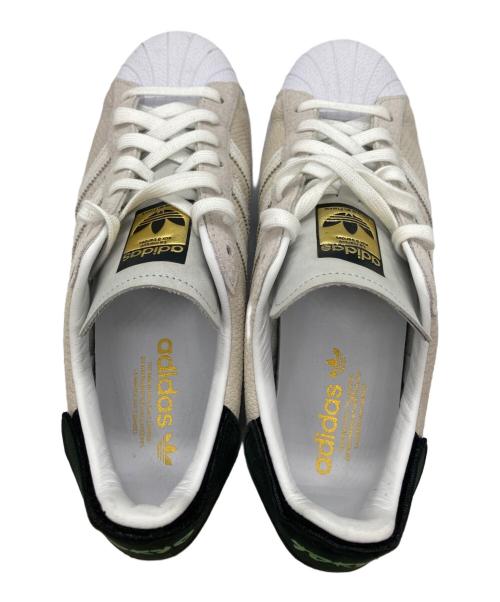 adidas（アディダス）adidas (アディダス) SUPERSTAR Snakeskin / スーパースター スネークスキン ベージュ サイズ:26.5cmの古着・服飾アイテム