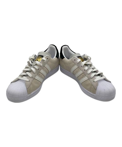 adidas（アディダス）adidas (アディダス) SUPERSTAR Snakeskin / スーパースター スネークスキン ベージュ サイズ:26.5cmの古着・服飾アイテム