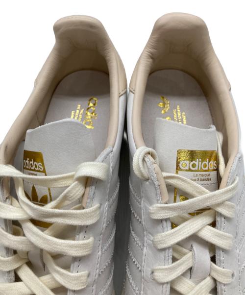 adidas Originals（アディダスオリジナル）adidas Originals (アディダスオリジナル) UNITED ARROWS (ユナイテッドアローズ) 別注 CAMPUS BYM キャンパス  ホワイト サイズ:26.5の古着・服飾アイテム