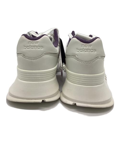 NEW BALANCE（ニューバランス）NEW BALANCE (ニューバランス) OVERCOAT (オーバーコート) tokyo design studio (トウキョウデザインスタジオ) MS1300OA ローカットスニーカー アイボリー サイズ:26cmの古着・服飾アイテム