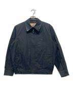 BURBERRY LONDONバーバリーロンドン）の古着「ノバチェックライナー付スイングトップ」｜ブラック