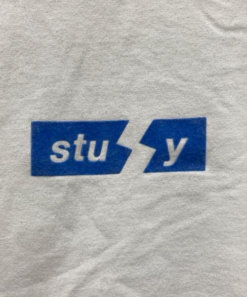 stussy（ステューシー）stussy (ステューシー) チケットロゴTシャツ ホワイト サイズ:XLの古着・服飾アイテム