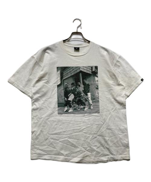 stussy（ステューシー）stussy (ステューシー) Josh Cheuse (ジョシュ チューズ) Bad Tシャツ / プリントTシャツ ホワイト サイズ:XLの古着・服飾アイテム