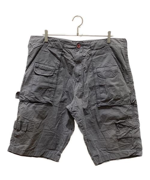 stussy（ステューシー）stussy (ステューシー) カーゴハーフパンツ グレー サイズ:W36の古着・服飾アイテム