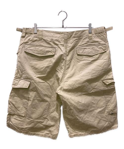 stussy（ステューシー）stussy (ステューシー) カーゴハーフパンツ ベージュ サイズ:W36の古着・服飾アイテム