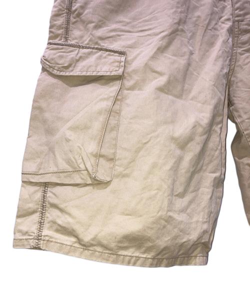stussy（ステューシー）stussy (ステューシー) カーゴハーフパンツ ベージュ サイズ:W36の古着・服飾アイテム
