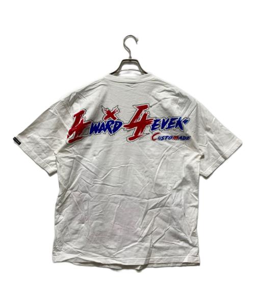 stussy（ステューシー）stussy (ステューシー) ドローイングライオンTシャツ ホワイト サイズ:XLの古着・服飾アイテム