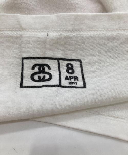 stussy（ステューシー）stussy (ステューシー) MARVEL (マーベル) コミックタイトルTシャツ / プリントTシャツ ホワイト サイズ:XLの古着・服飾アイテム