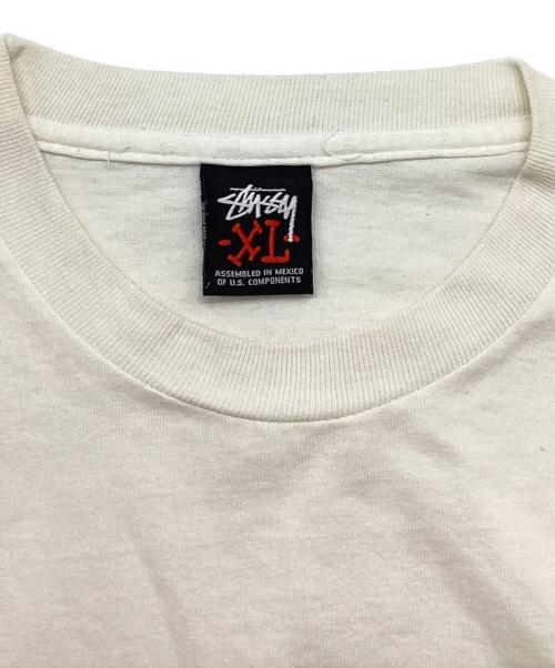 stussy（ステューシー）stussy (ステューシー) SSリンクTシャツ / プリントTシャツ ホワイト サイズ:XLの古着・服飾アイテム