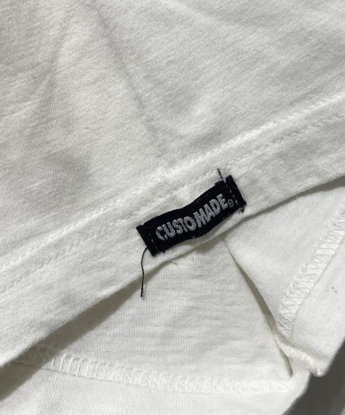 stussy（ステューシー）stussy (ステューシー) ドローイングスカルTシャツ ホワイト サイズ:XLの古着・服飾アイテム