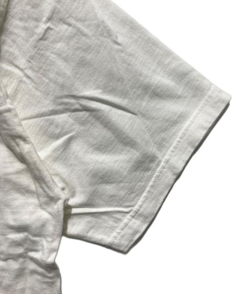 stussy（ステューシー）stussy (ステューシー) ドローイングスカルTシャツ ホワイト サイズ:XLの古着・服飾アイテム