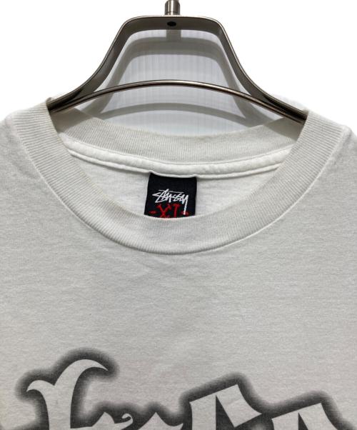 stussy（ステューシー）stussy (ステューシー) SPOOKY CASPER プリントTシャツ / キャラクタープリントTシャツ ホワイト サイズ:XLの古着・服飾アイテム