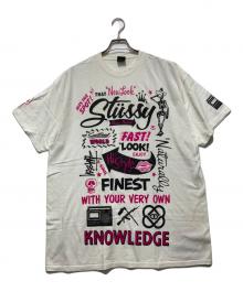 stussy（ステューシー）の古着「グラフィックTシャツ / プリントTシャツ」｜ホワイト