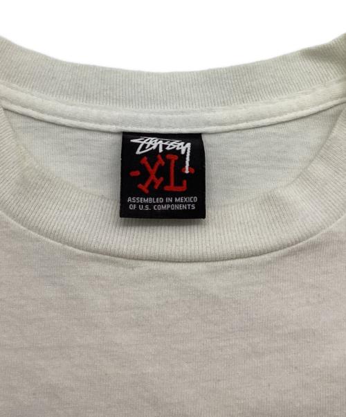 stussy（ステューシー）stussy (ステューシー) ラットパトロールTシャツ ホワイト サイズ:XLの古着・服飾アイテム
