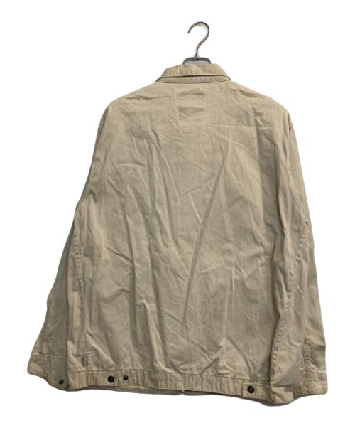 stussy（ステューシー）stussy (ステューシー) ワークジャケット ベージュ サイズ:ＸＬの古着・服飾アイテム