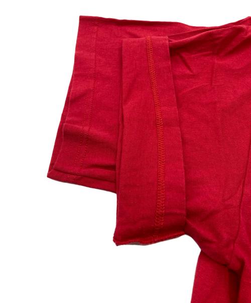 stussy（ステューシー）stussy (ステューシー) ERIC ELMS (エリックエルムズ) BUILT TO DESTORY Tシャツ レッド サイズ:XLの古着・服飾アイテム