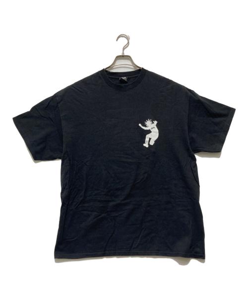 stussy（ステューシー）stussy (ステューシー) UNION (ユニオン) ラスタロゴTシャツ ブラック サイズ:XLの古着・服飾アイテム