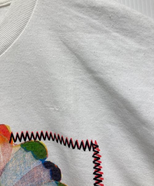 stussy（ステューシー）stussy (ステューシー) POW WOWネイティブアメリカンTシャツ ホワイト サイズ:XLの古着・服飾アイテム