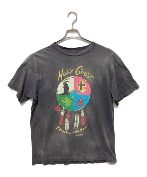 SAINT MICHAEL（セントマイケル）SAINT MICHAEL (セントマイケル) LM-SS TEE / HOLY GHOST グレー サイズ:Lの古着・服飾アイテム