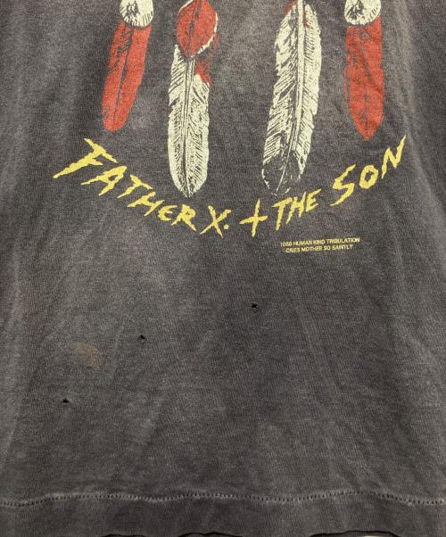 SAINT MICHAEL（セントマイケル）SAINT MICHAEL (セントマイケル) LM-SS TEE / HOLY GHOST グレー サイズ:Lの古着・服飾アイテム