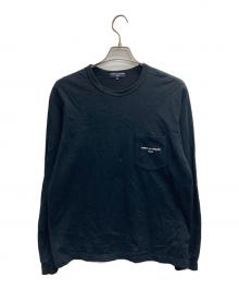 COMME des GARCONS HOMME（コムデギャルソン オム）の古着「長袖カットソー」｜ブラック