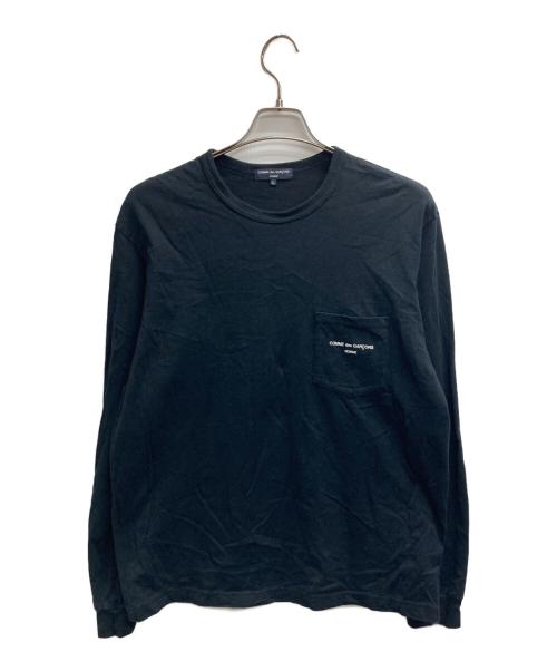 COMME des GARCONS HOMME（コムデギャルソン オム）COMME des GARCONS HOMME (コムデギャルソン オム) 長袖カットソー ブラック サイズ:Lの古着・服飾アイテム