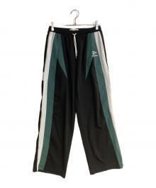 DISCOVERED（ディスカバード）の古着「TRACK SUITS PANTS/トラックスーツパンツ」｜ブラック