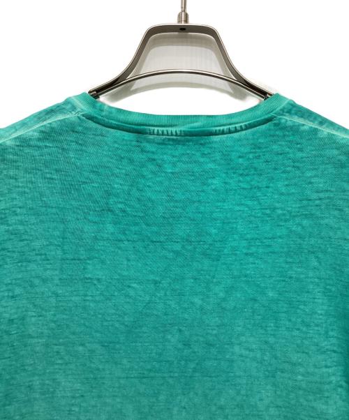DSQUARED2（ディースクエアード）DSQUARED2 (ディースクエアード) 染加工 Tシャツ グリーン サイズ:Lの古着・服飾アイテム