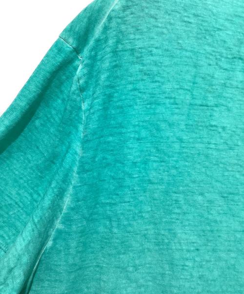 DSQUARED2（ディースクエアード）DSQUARED2 (ディースクエアード) 染加工 Tシャツ グリーン サイズ:Lの古着・服飾アイテム