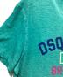 中古・古着 DSQUARED2 (ディースクエアード) 染加工 Tシャツ グリーン サイズ:L：6000円