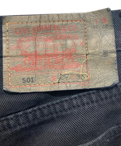 LEVI'S（リーバイス）LEVI'S (リーバイス) 先染め501デニムパンツ ブラック サイズ:Ｗ29の古着・服飾アイテム