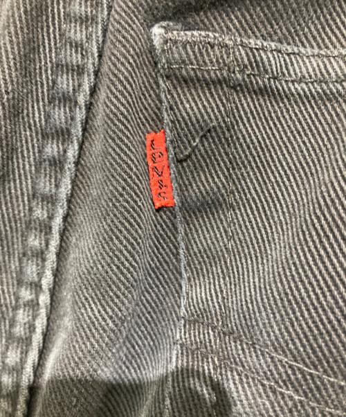 LEVI'S（リーバイス）LEVI'S (リーバイス) 先染め501デニムパンツ ブラック サイズ:Ｗ29の古着・服飾アイテム
