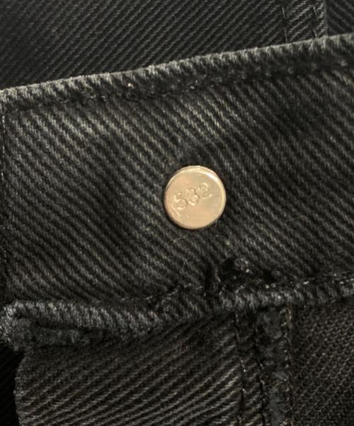 LEVI'S（リーバイス）LEVI'S (リーバイス) 先染め501デニムパンツ ブラック サイズ:Ｗ29の古着・服飾アイテム