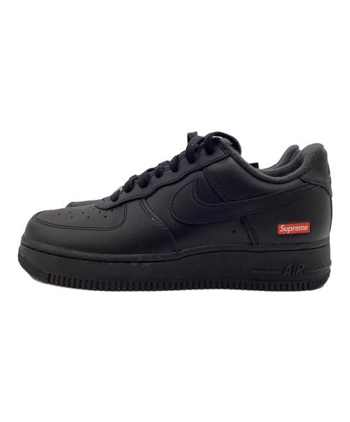 NIKE（ナイキ）NIKE (ナイキ) SUPREME (シュプリーム) AIR FORCE 1 LOW/SUPREME エアフォースワン ブラック サイズ:24.5cmの古着・服飾アイテム