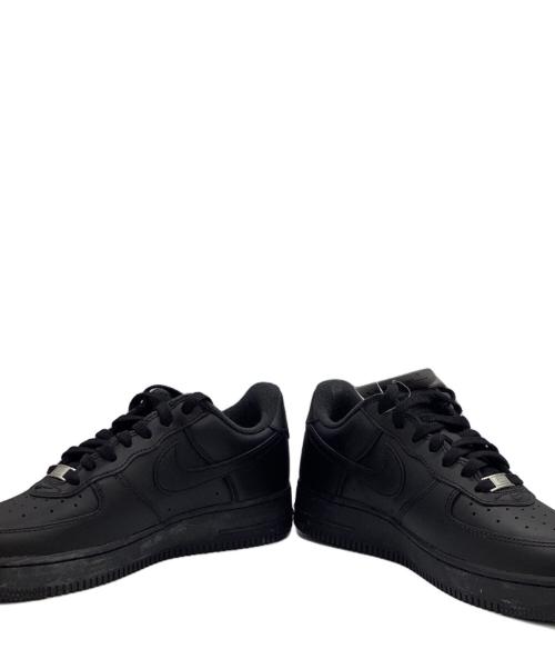 NIKE（ナイキ）NIKE (ナイキ) SUPREME (シュプリーム) AIR FORCE 1 LOW/SUPREME エアフォースワン ブラック サイズ:24.5cmの古着・服飾アイテム
