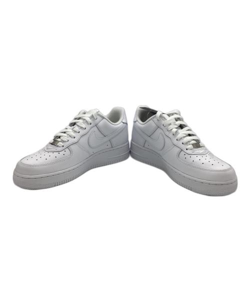 NIKE（ナイキ）NIKE (ナイキ) SUPREME (シュプリーム) AIR FORCE 1 LOW/SUPREME エアフォースワン ホワイト サイズ:24.5cmの古着・服飾アイテム