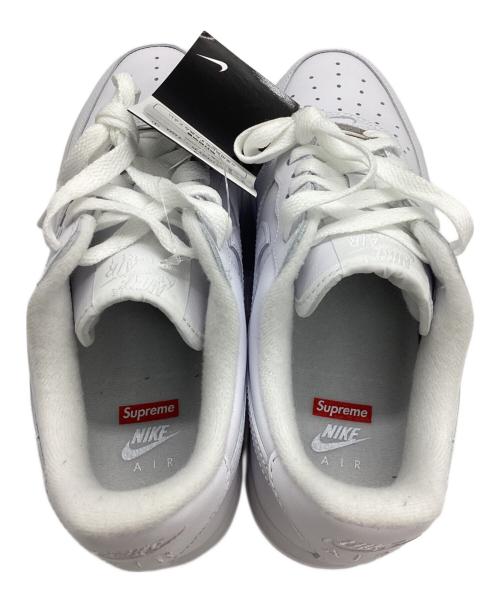 NIKE（ナイキ）NIKE (ナイキ) SUPREME (シュプリーム) AIR FORCE 1 LOW/SUPREME エアフォースワン ホワイト サイズ:24.5cmの古着・服飾アイテム