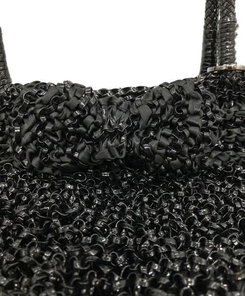 ANTEPRIMA（アンテプリマ）ANTEPRIMA (アンテプリマ) グリッターワイヤーハンドバッグ ブラックの古着・服飾アイテム