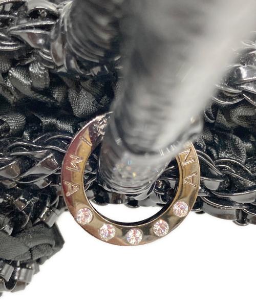 ANTEPRIMA（アンテプリマ）ANTEPRIMA (アンテプリマ) グリッターワイヤーハンドバッグ ブラックの古着・服飾アイテム