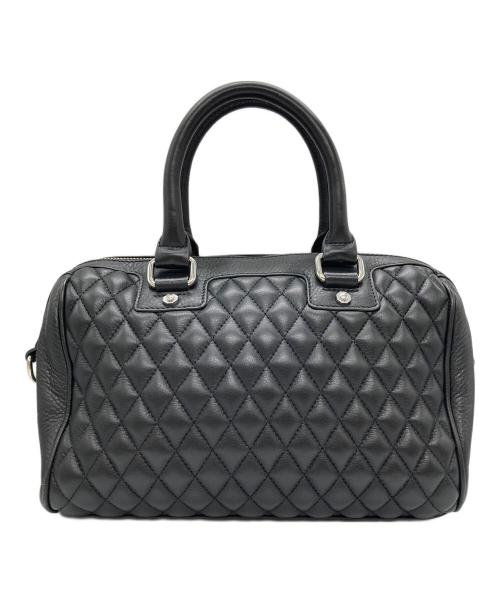 DIESEL（ディーゼル）DIESEL (ディーゼル) ミニボストンショルダーバッグ / 2WAYバッグ ブラックの古着・服飾アイテム