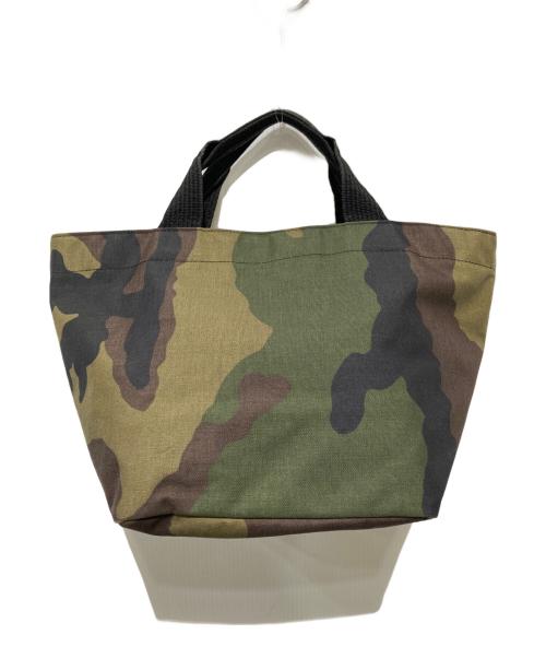 Herve Chapelier（エルベシャプリエ）Herve Chapelier (エルベシャプリエ) トートバッグ グリーンカモの古着・服飾アイテム