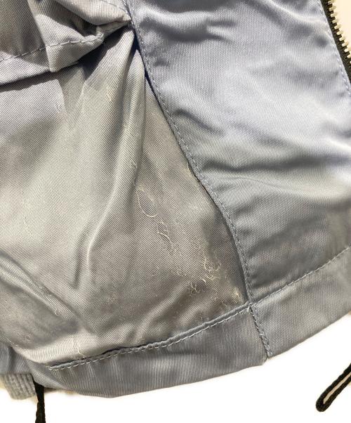 PRADA（プラダ）PRADA (プラダ) ナイロン切替ジャケット スカイブルー サイズ:Mの古着・服飾アイテム